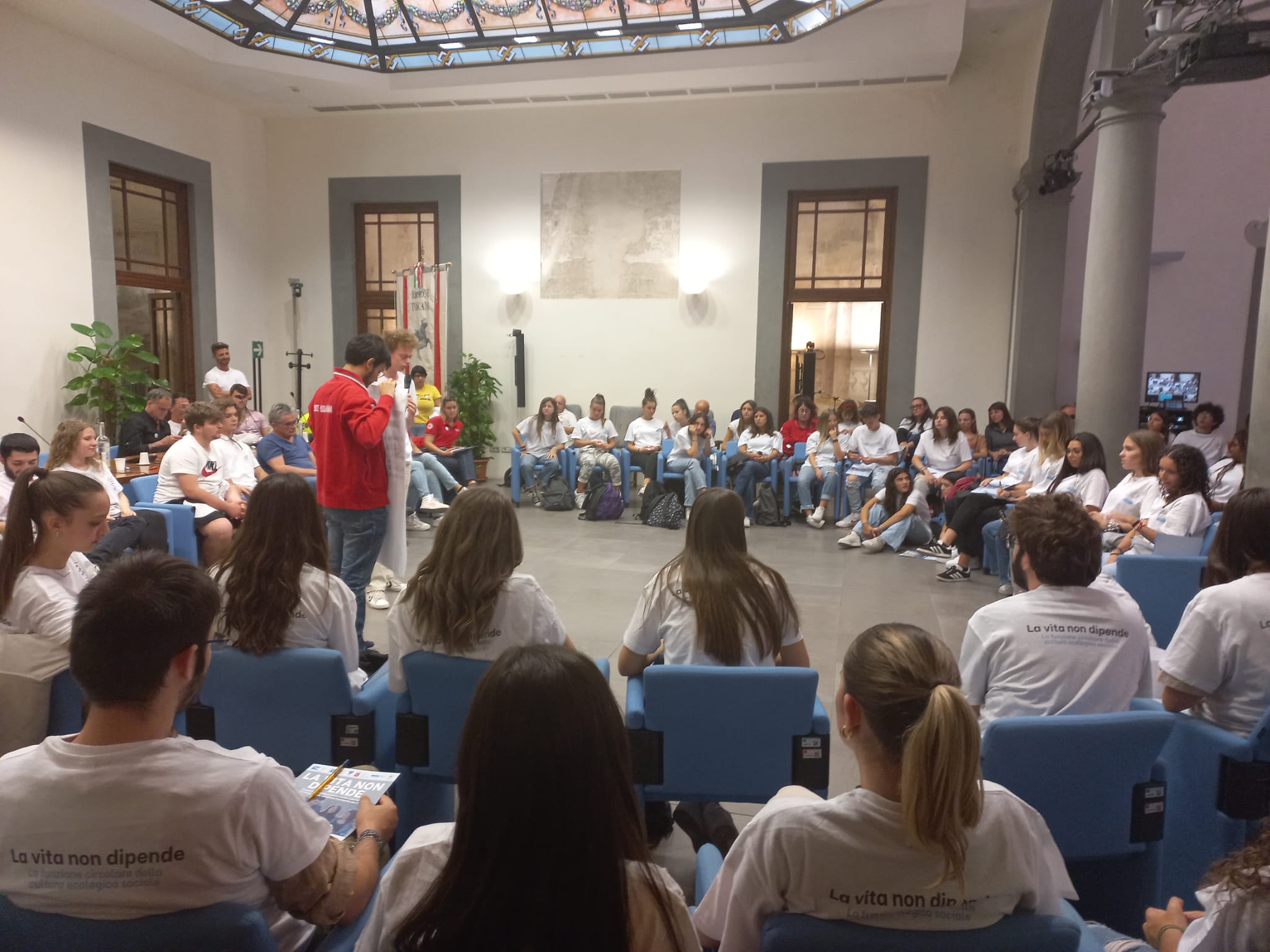100 giovani per 'La vita non dipende', percorso della rete d...